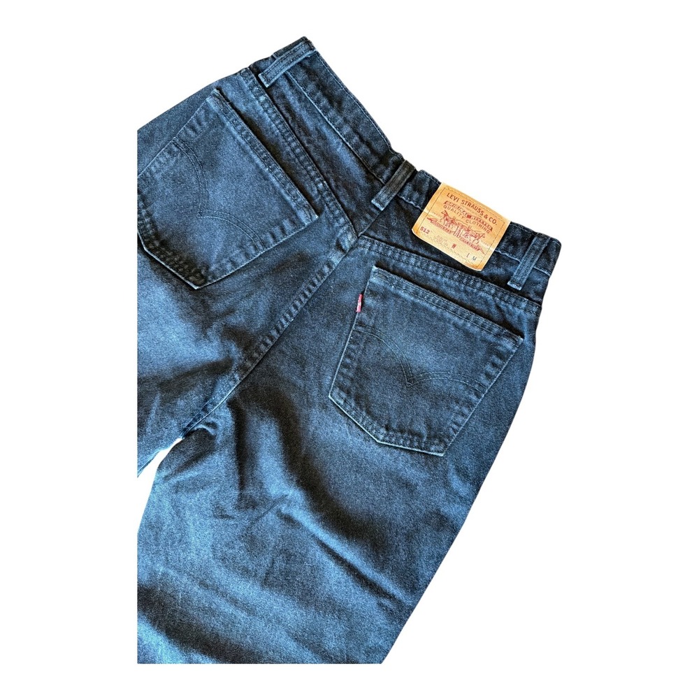 Levis 512 80's Vintage jeans Womens 13 Med Washed Black Canada goth cotton